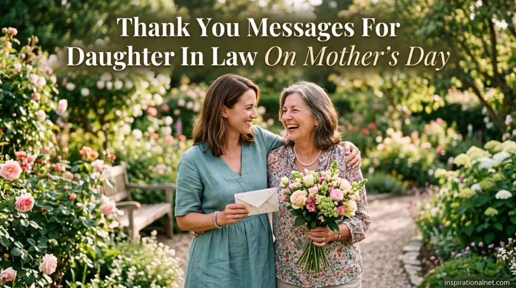 Thank You Messages For Daughter In Law On Mother’s Day