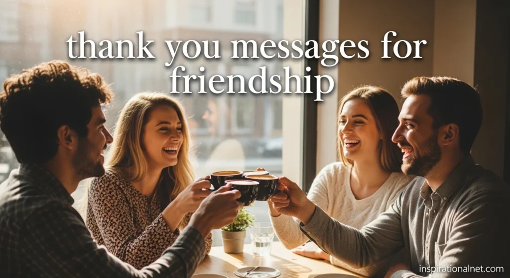 thank you messages for friendship