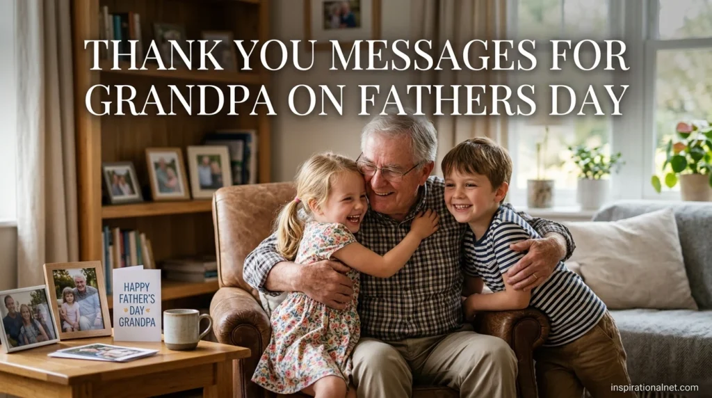 Thank You Messages for Grandpa on Fathers Day