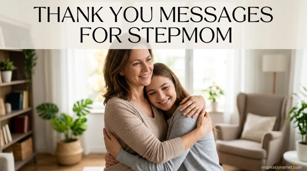 Thank You Messages For Stepmom