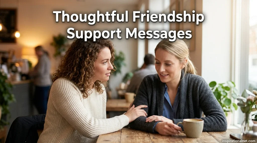 Thoughtful Friendship Support Messages