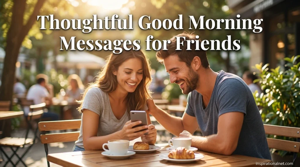 Thoughtful Good Morning Messages for Friends