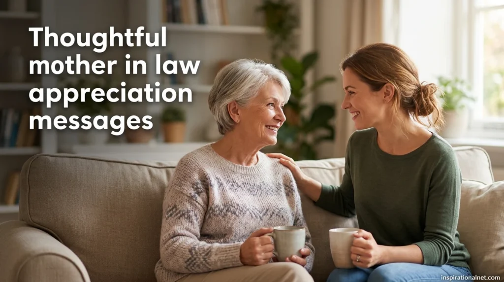 Thoughtful mother in law appreciation messages