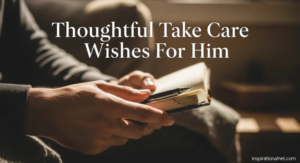 Thoughtful Take Care Wishes For Him