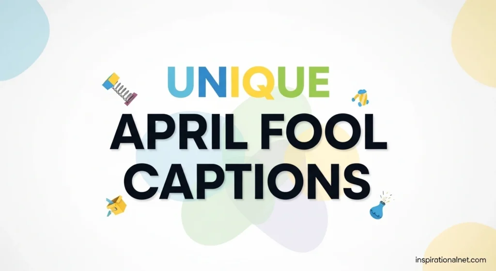 Unique April Fool Captions