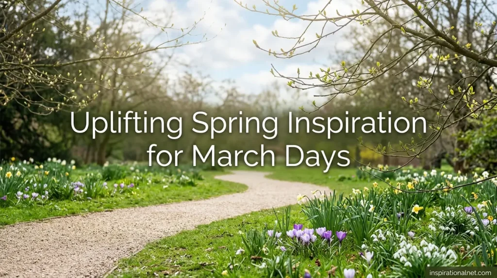 Uplifting Spring Inspiration for March Days