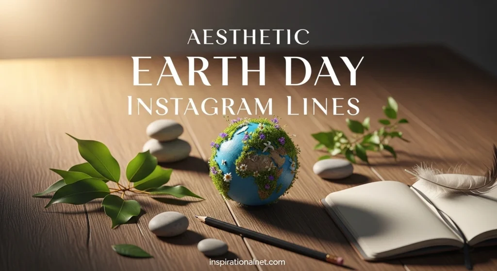 Aesthetic Earth Day Instagram Lines