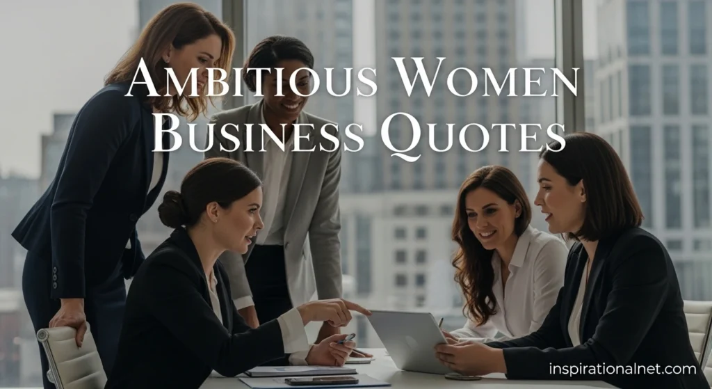 Ambitious Women Business Quotes