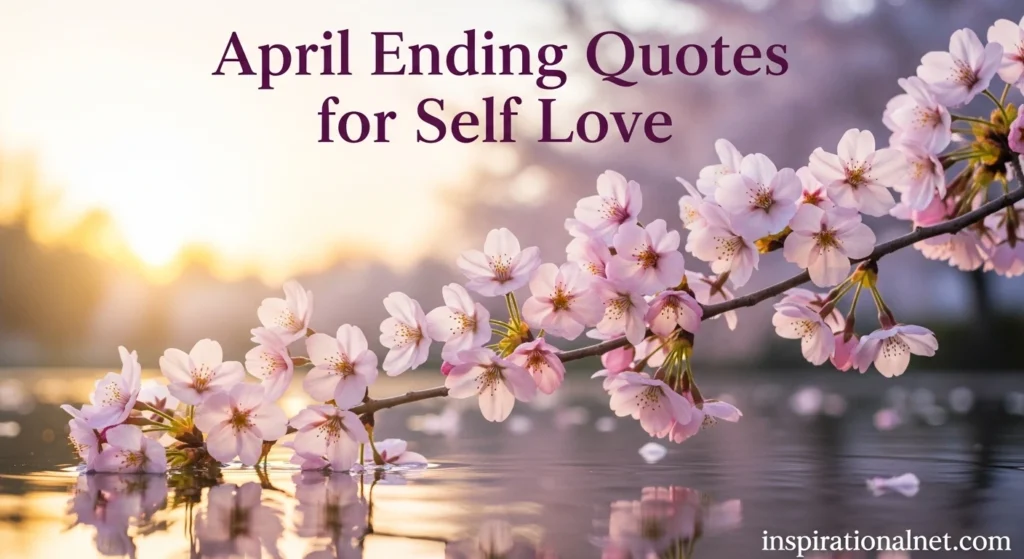 April Ending Quotes for Self Love