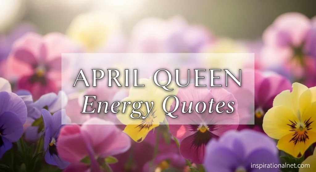 April Queen Energy Quotes