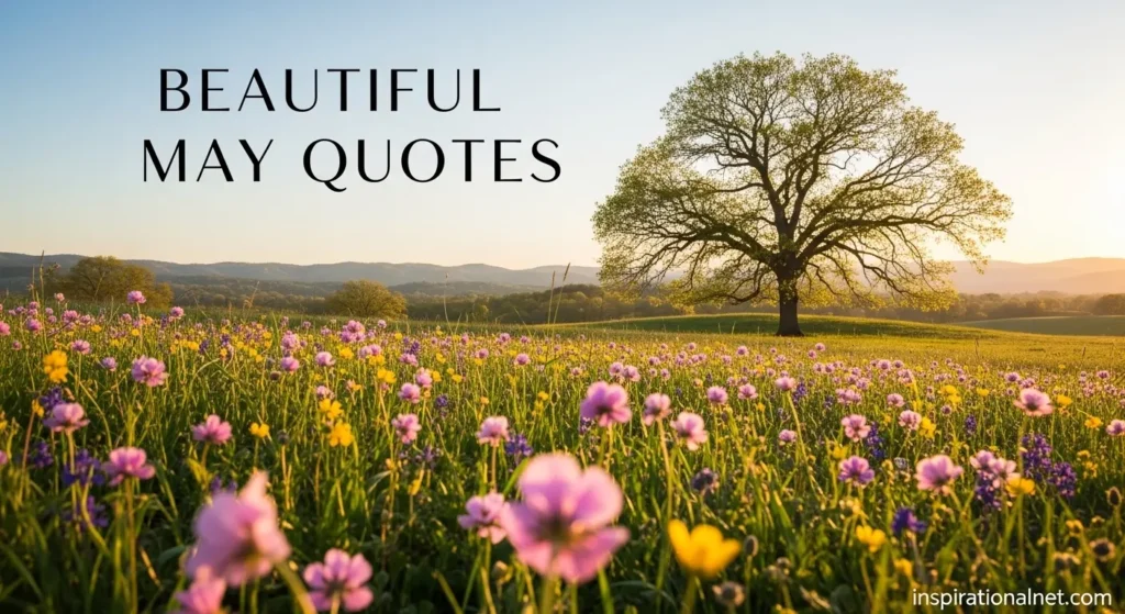 Beautiful May Quotes
