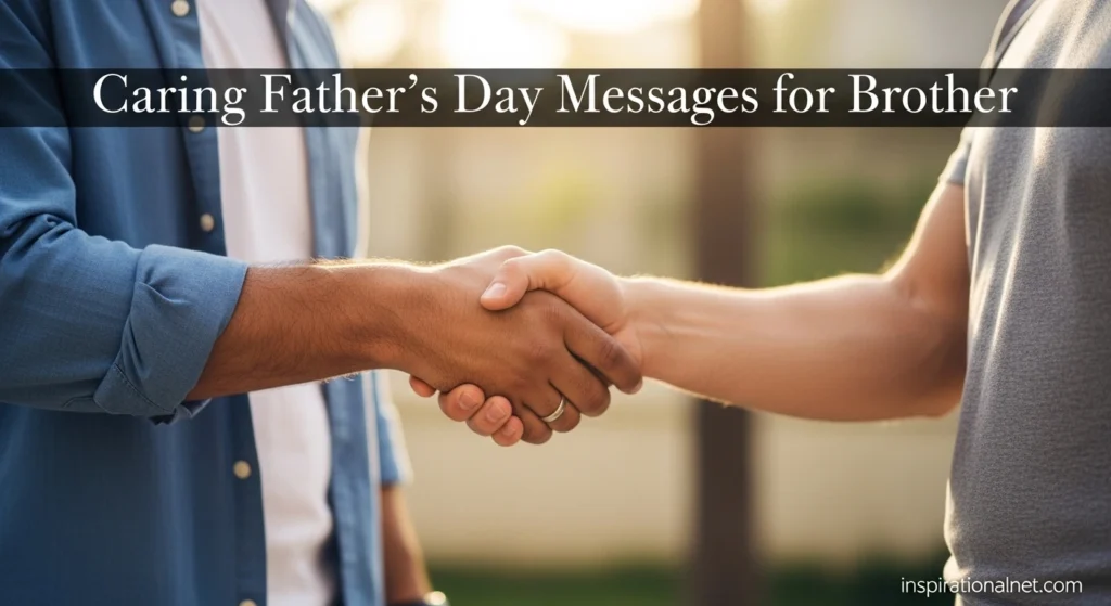 Caring Father’s Day Messages for Brother