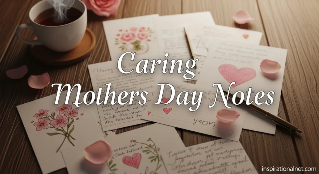 Caring Mothers Day Notes