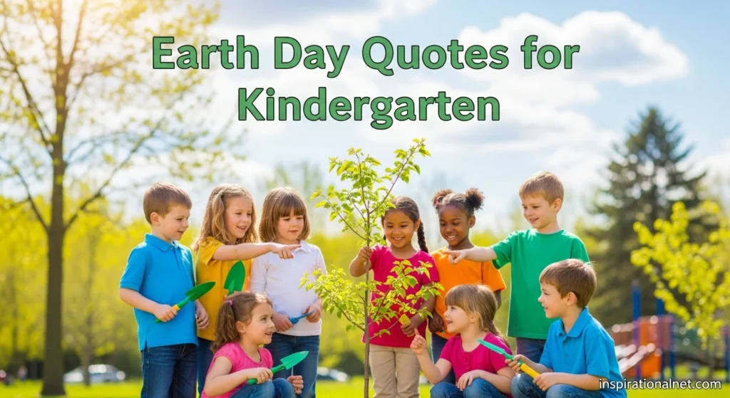 Earth Day Quotes for Kindergarten