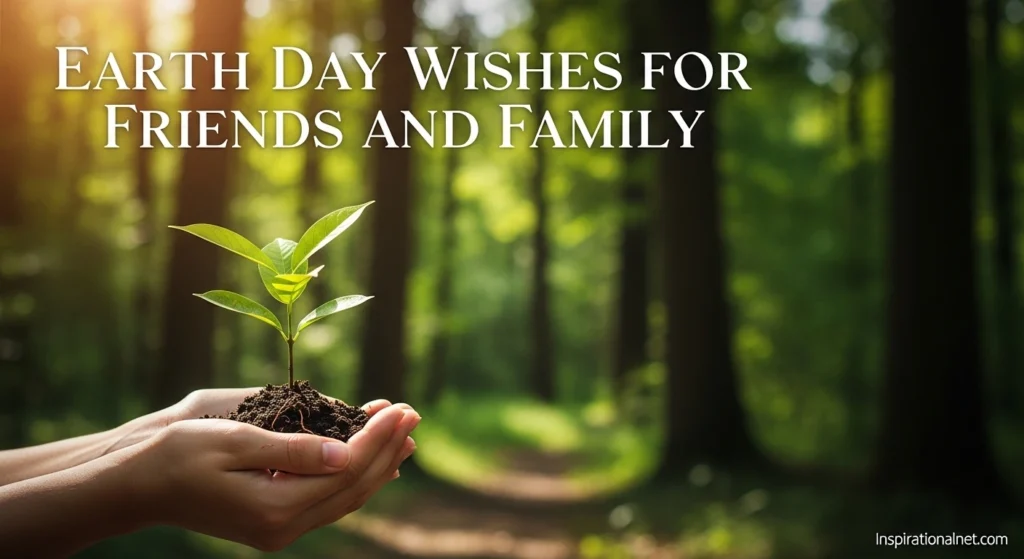 Earth Day Wishes for Friends and Family