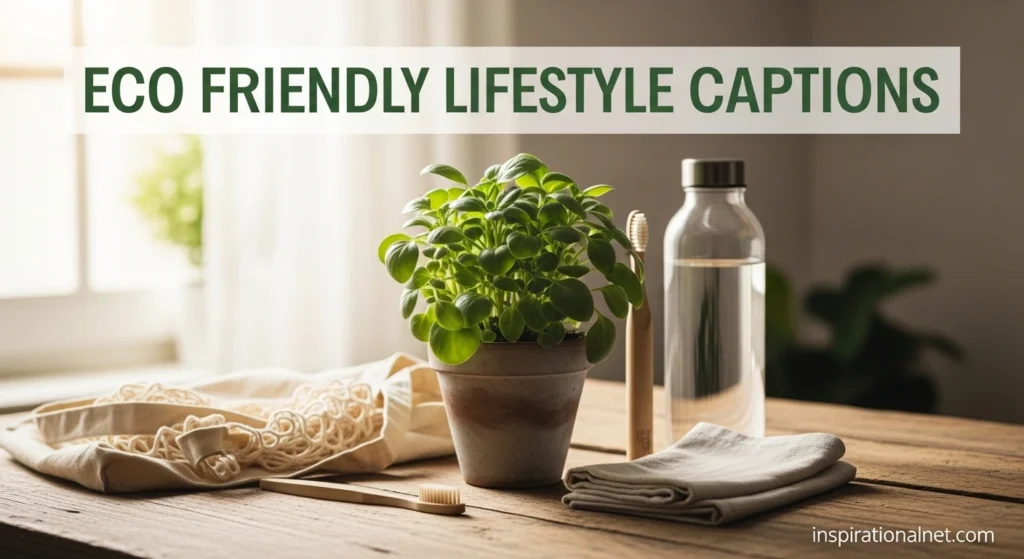 Eco Friendly Lifestyle Captions