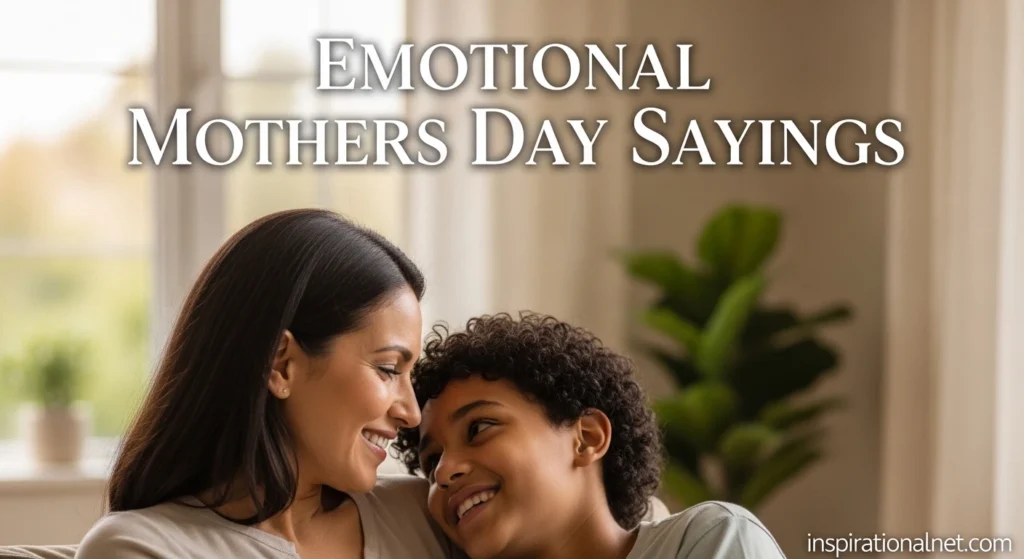 Emotional Mothers Day Sayings