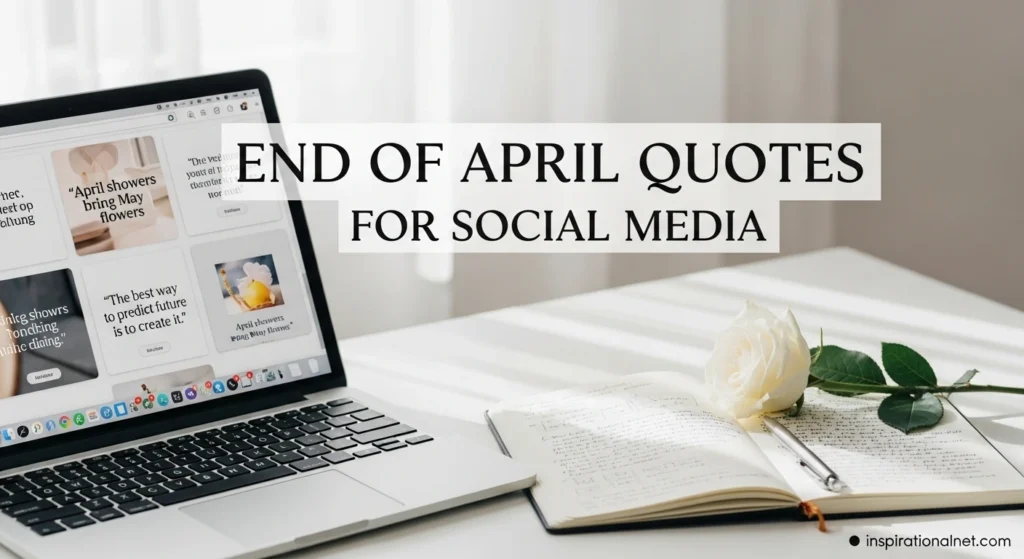 End of April Quotes for Social Media
