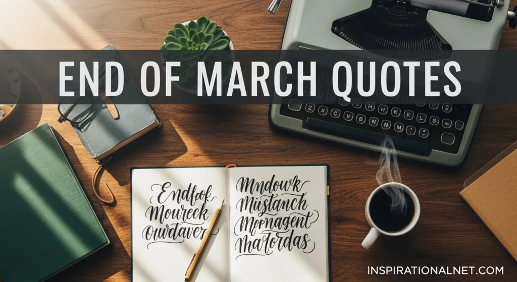 End of March Quotes