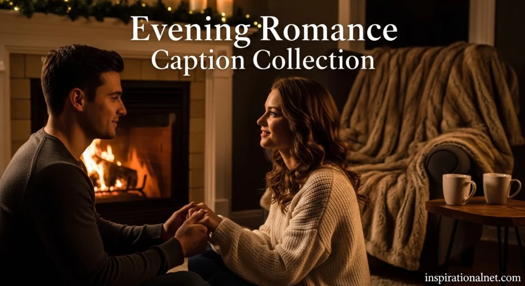 Evening Romance Caption Collection