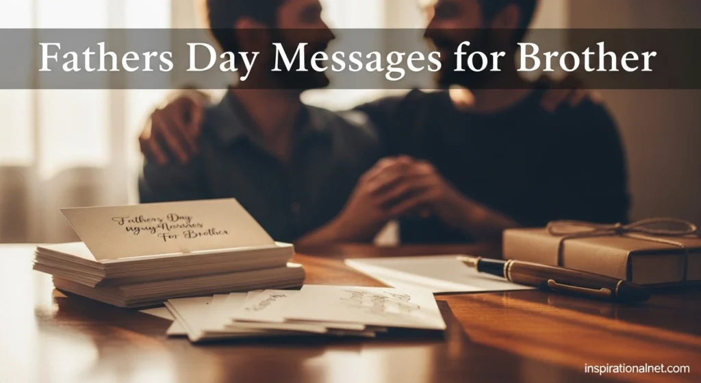 Fathers Day Messages for Brother