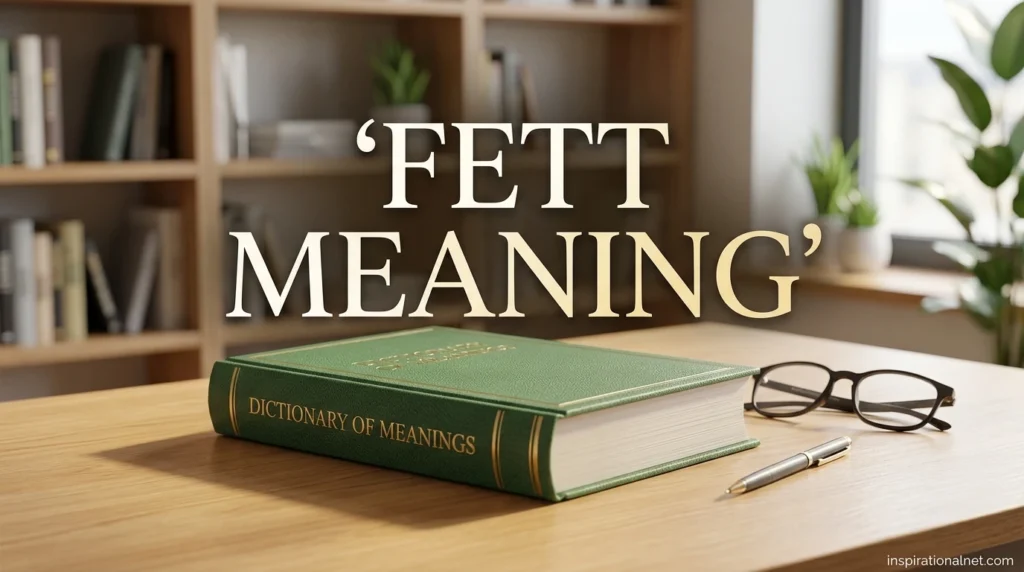 Fett Meaning