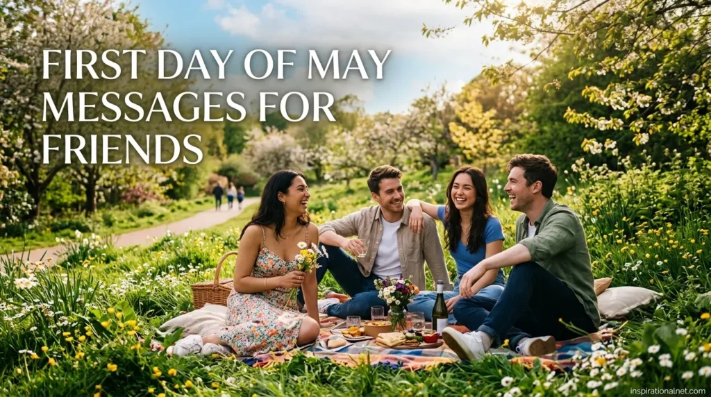 First Day of May Messages for Friends