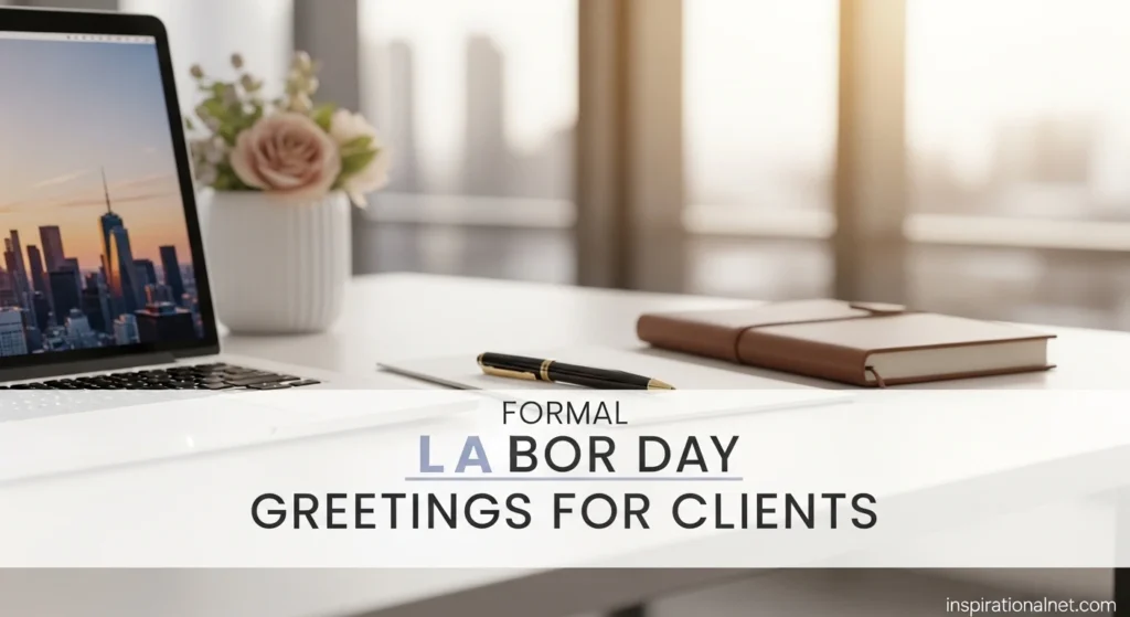 Formal Labor Day Greetings for Clients