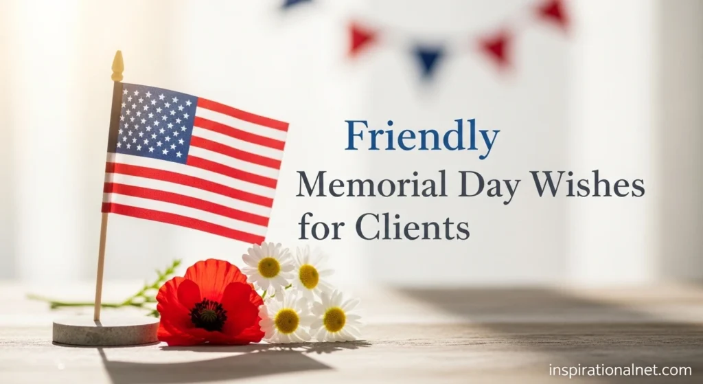 Friendly Memorial Day Wishes for Clients