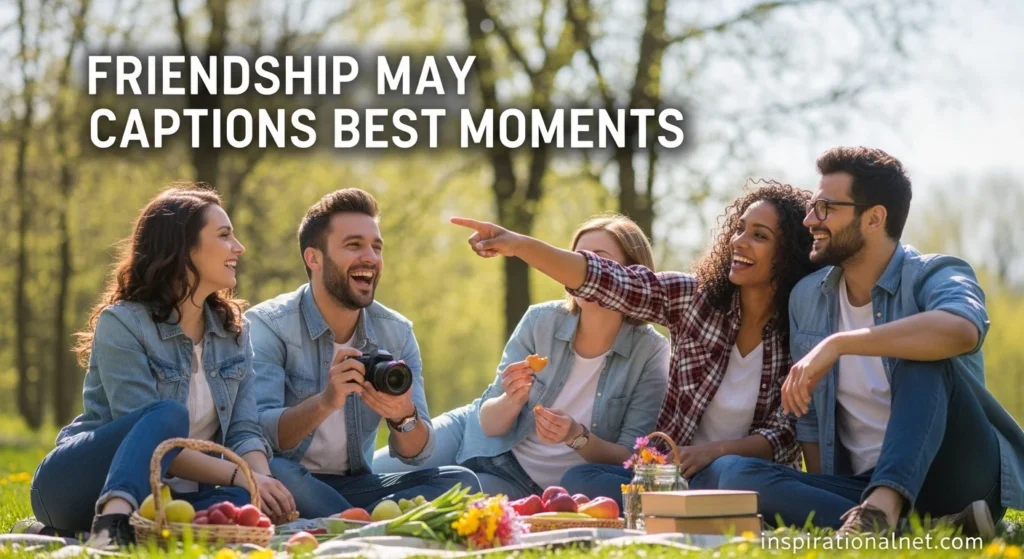 Friendship May Captions for Best Moments