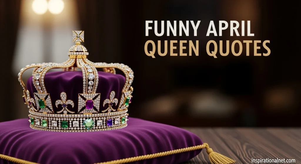 Funny April Queen Quotes