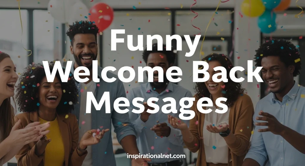 Funny Welcome Back Messages