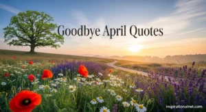 Goodbye April Quotes