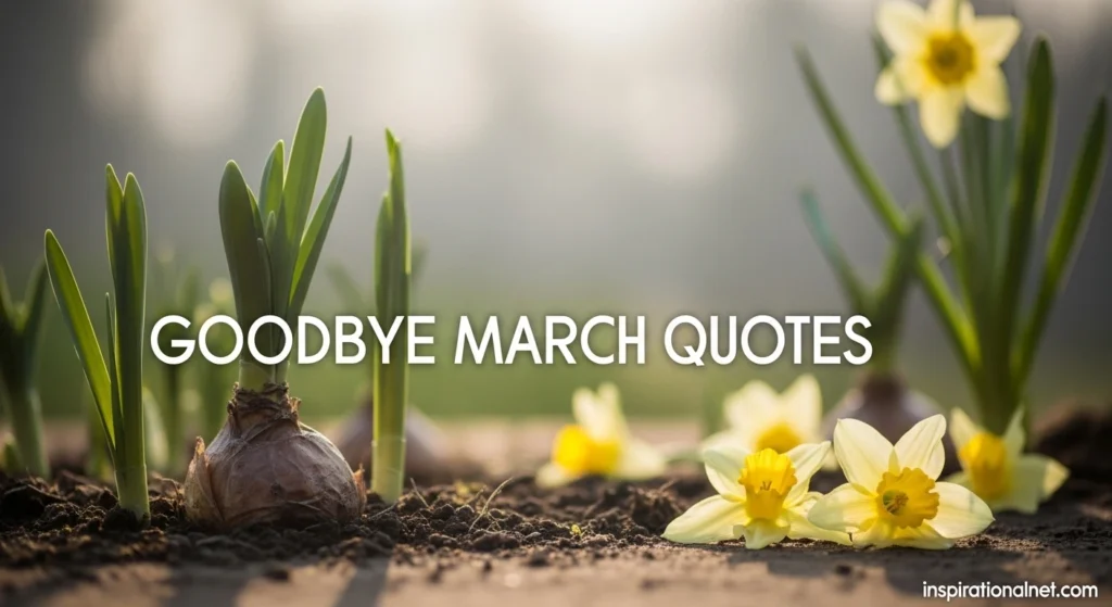 Goodbye March Quotes