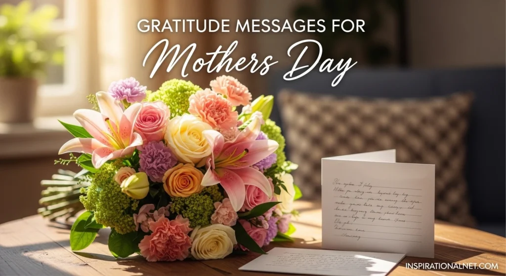 Gratitude Messages for Mothers Day