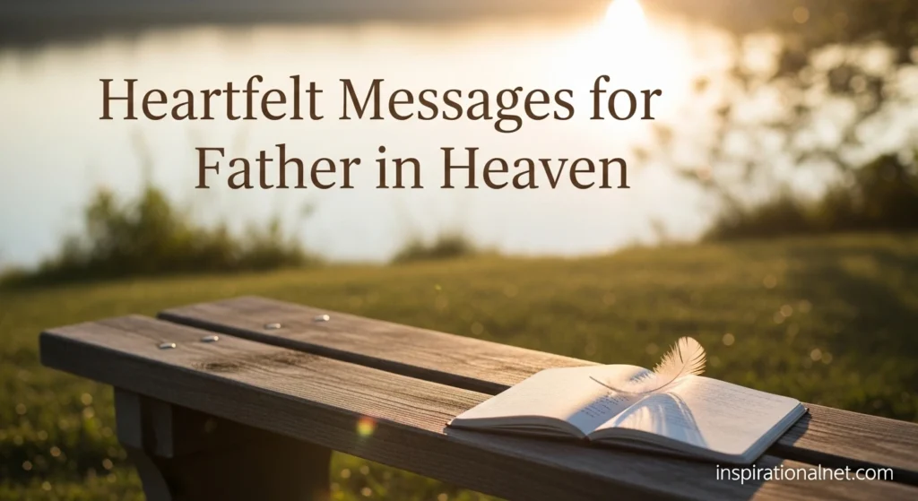Heartfelt Messages for Father in Heaven