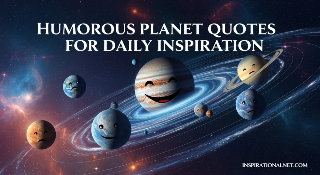 Humorous Planet Quotes for Daily Inspiration