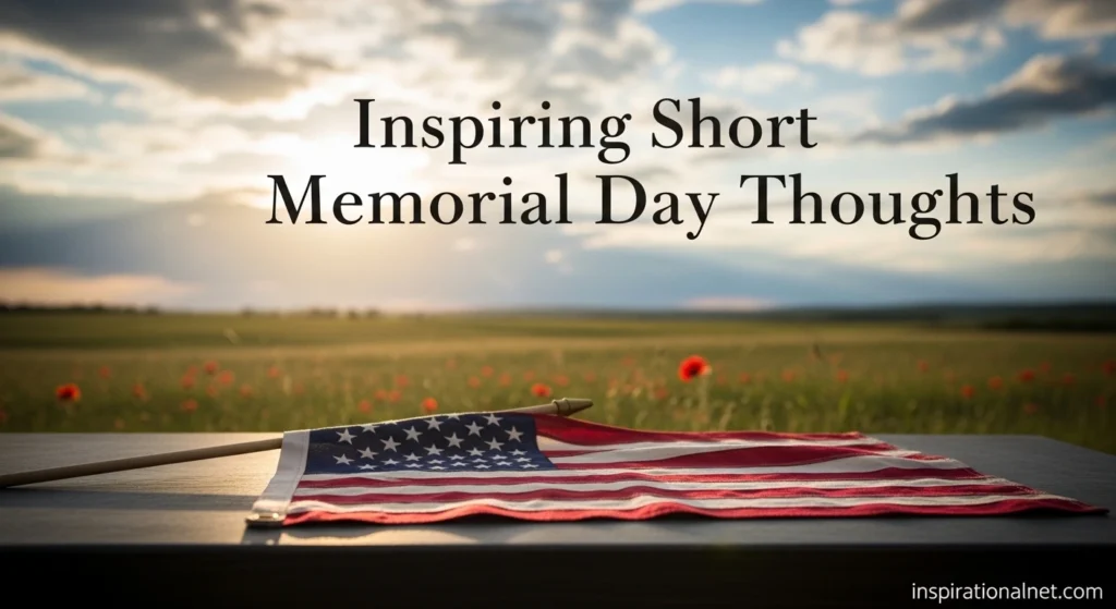 Inspiring Short Memorial Day Thoughts