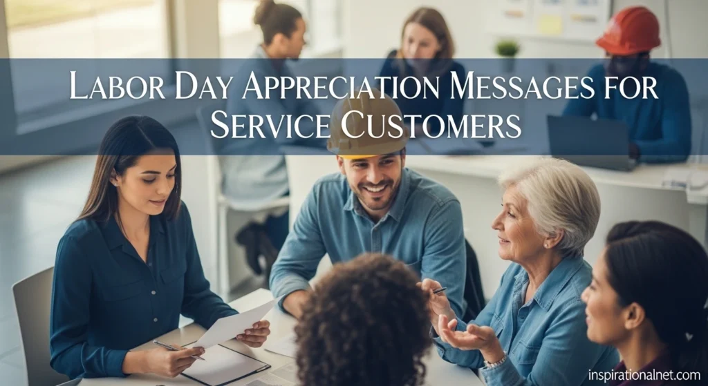 Labor Day Appreciation Messages for Service Customers