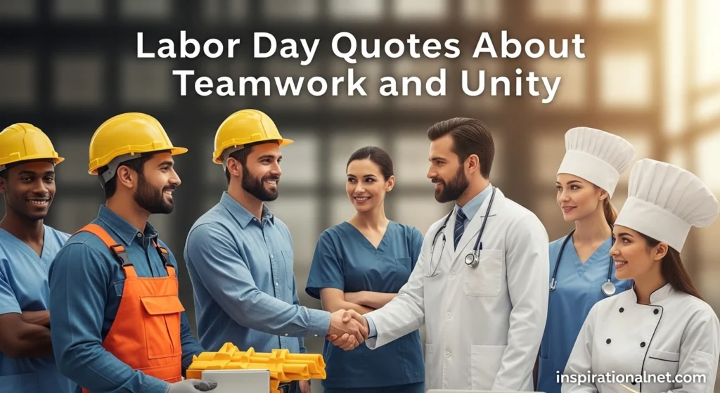 Labor Day Quotes About Teamwork and Unity
