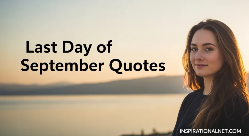Last Day of September Quotes