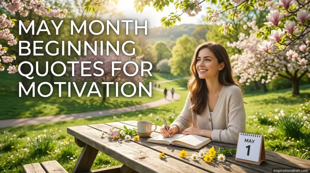 May Month Beginning Quotes for Motivation