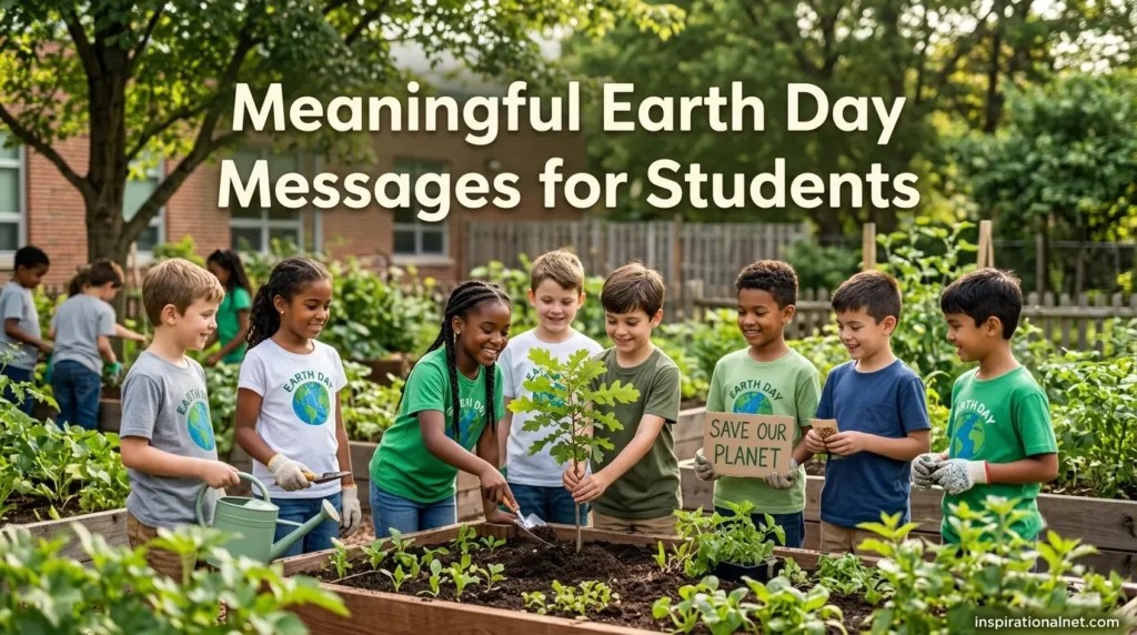 Meaningful Earth Day Messages for Students