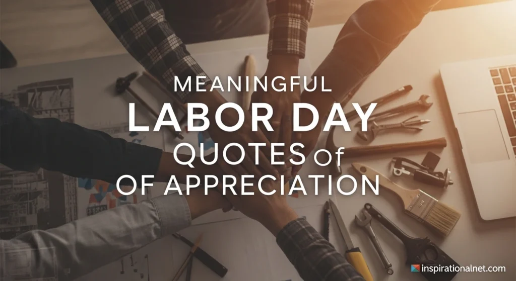 Meaningful Labor Day Quotes of Appreciation