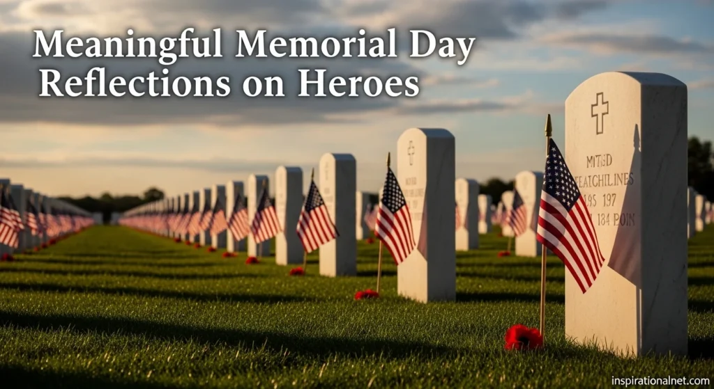 Meaningful Memorial Day Reflections on Heroes