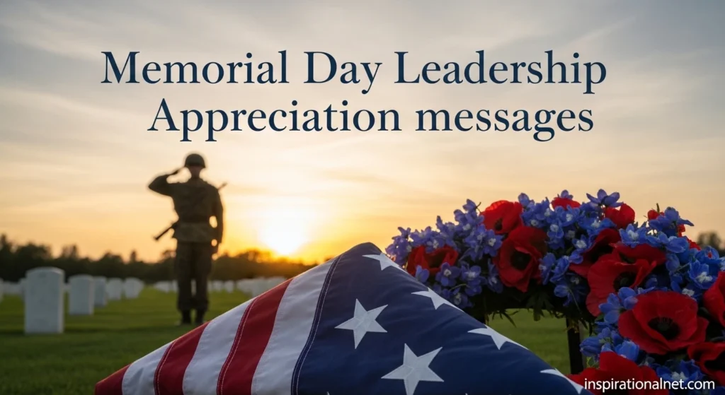 Memorial Day leadership appreciation messages