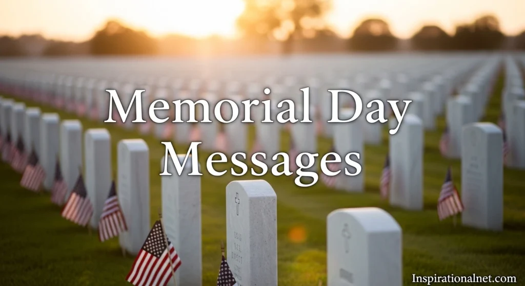 Memorial Day Messages