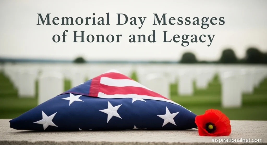 Memorial Day Messages of Honor and Legacy