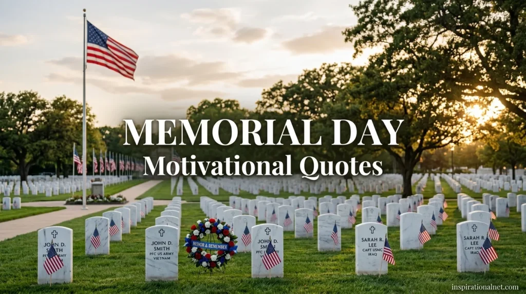 Memorial Day Motivational Quotes
