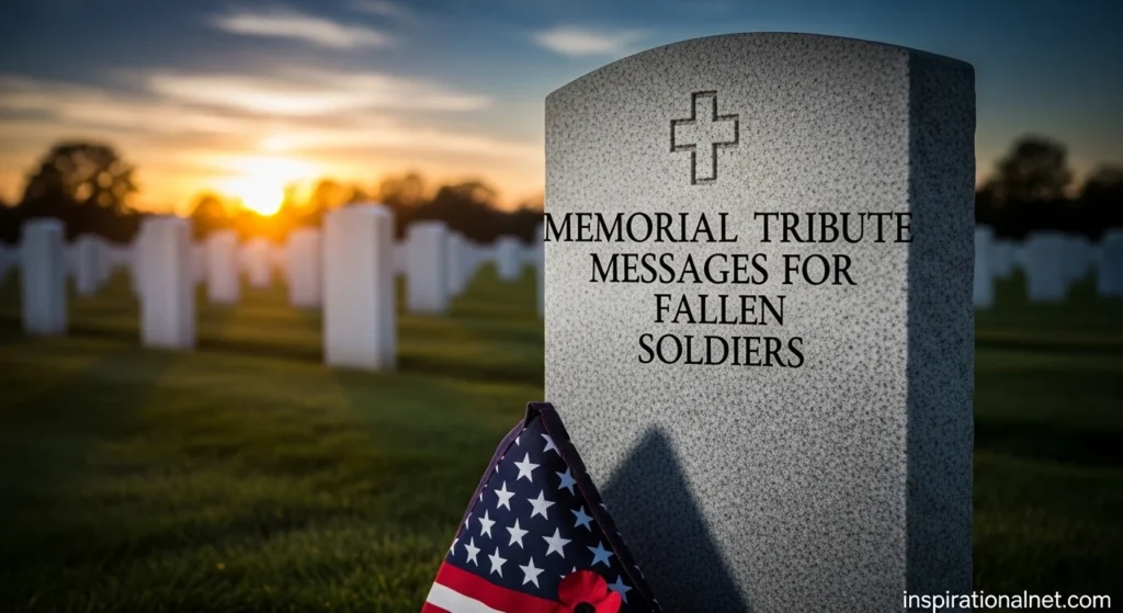 Memorial Tribute Messages for Fallen Soldiers